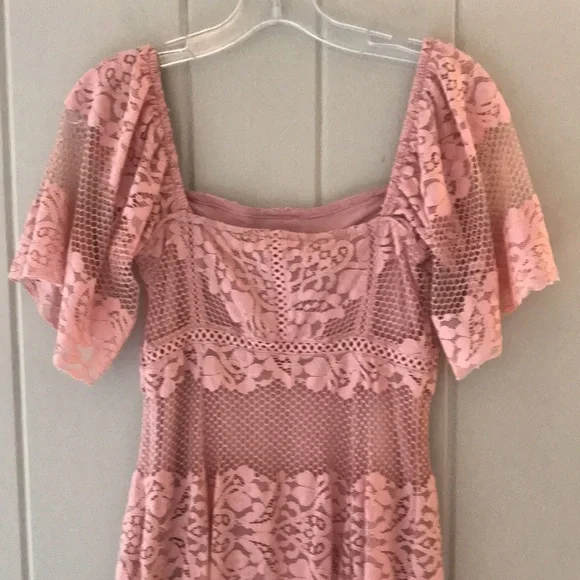 Free People Be My Baby Lace Mini Dress - Picture 7 of 11